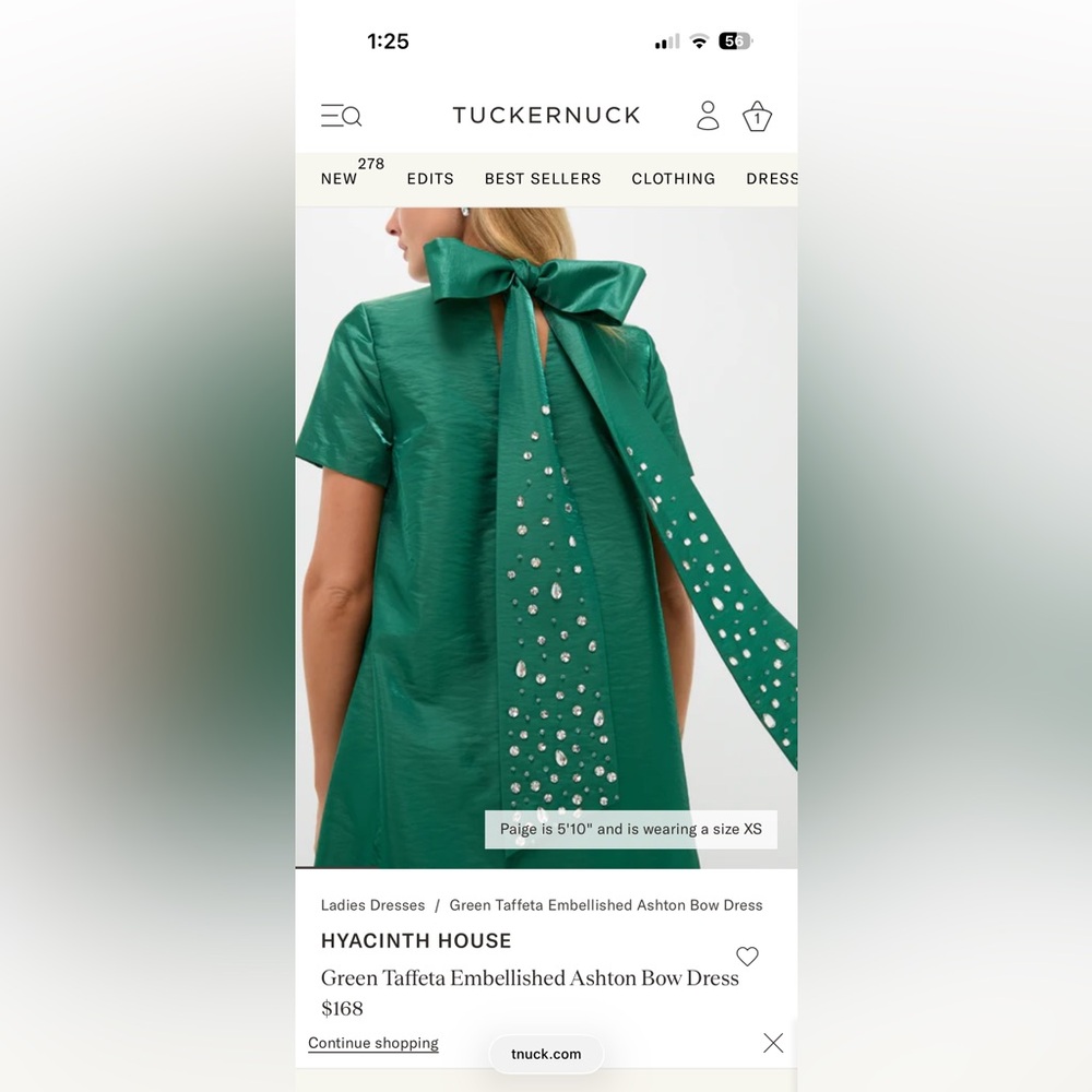 Tuckernuck Hyacinth House Dress with Embellishments